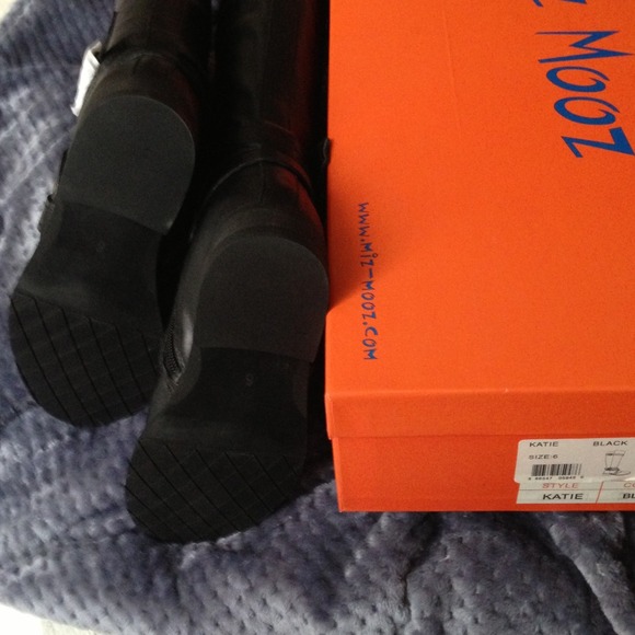 BNWT Miz Mooz "Katie" Black Riding Boots sz6 - Picture 4 of 8