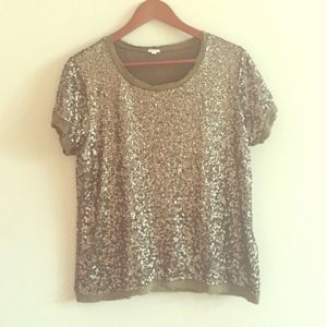 J.Crew sequin top 🌃