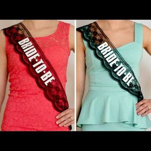 Bride To Be Sash, Wedding, Bachelorette, Shower