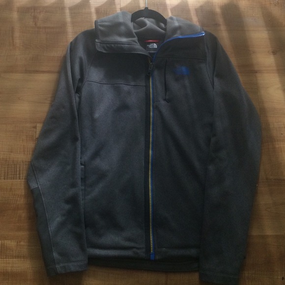 Dark grey men's North Face.