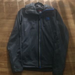 Dark grey men's North Face.