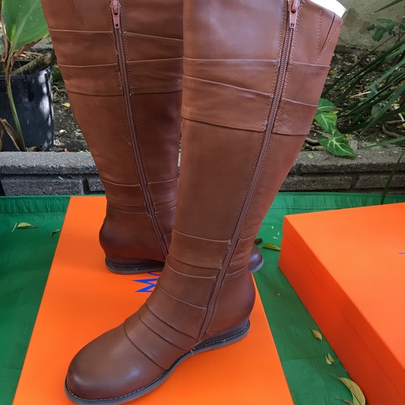 NWT Miz Mooz "Porter" leather boots whiskey brown - Picture 6 of 8