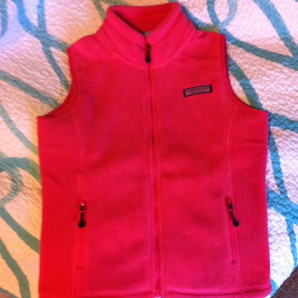 *1 HOUR SALE* Hot Pink Vineyard Vines Vest