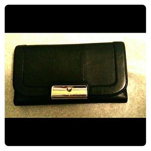 Leather Coach wallet