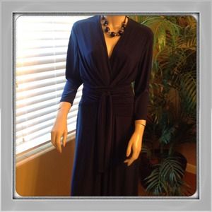 Kim Rogers size 12 blue dress