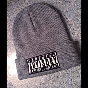 🔴Parental Advisory Explicit Content Beanie 🔴