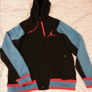 Bundle! 3 Jordan button up hoodies!