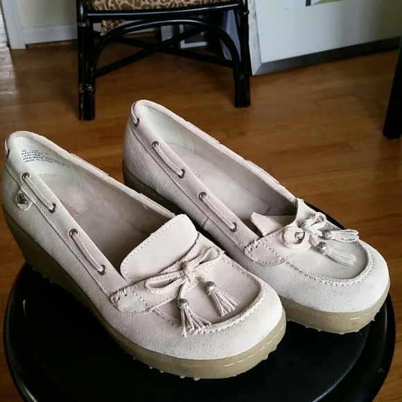 Roxy Shoes - ROXY suede loafers