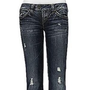 Dark wash Silver brand Tuesday Jean
