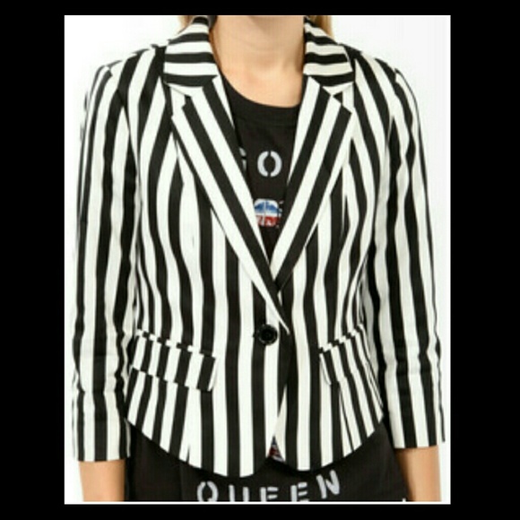 Striped blazer
