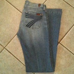 SEVEN FOR ALL MANKIND DOJOS W/ MIA PKTS - 25