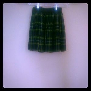 Plaid skirt
