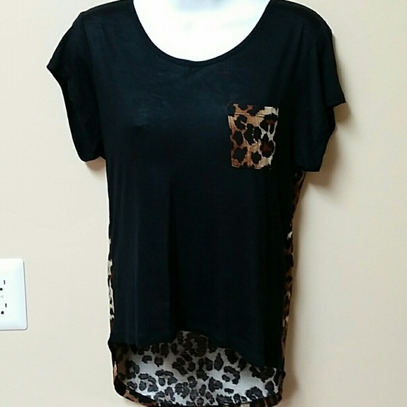 Cheetah print top