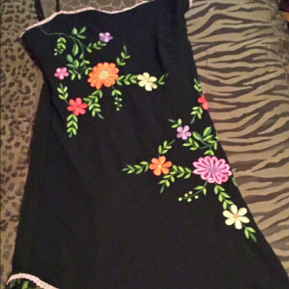 A floral dress