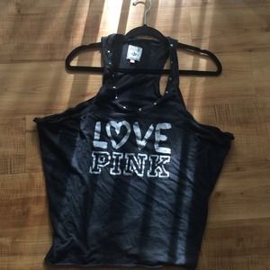 Love pink workout tank