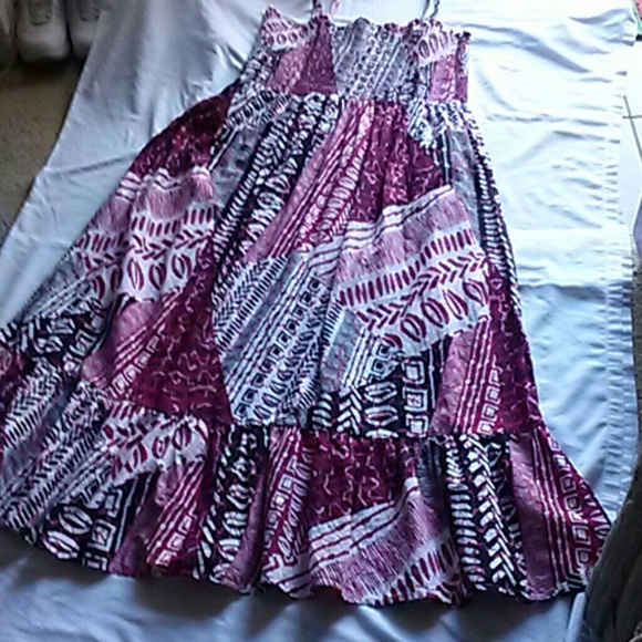 Fashion Bug Dresses & Skirts - FINAL REDUCTION NWT Fashion Bug Smocked Maxi Dress