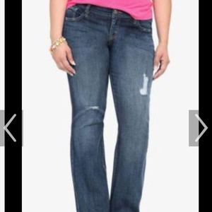 Torrid relaxed bootleg size 20