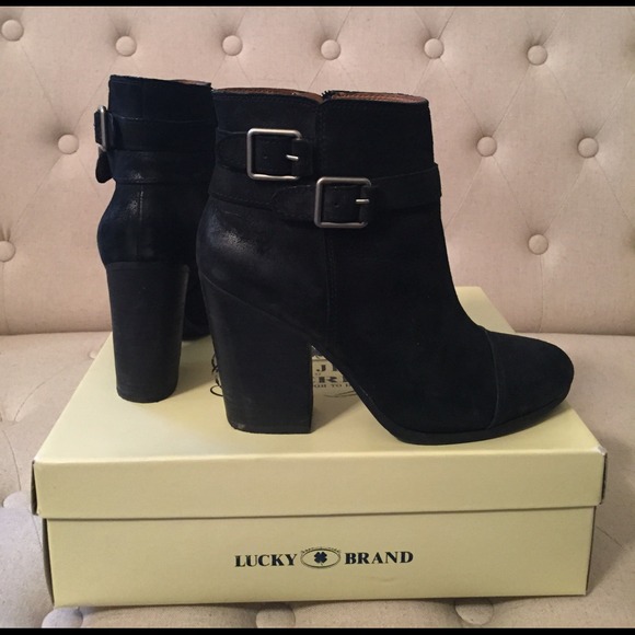 Lucky brand Laureen Ankle boots (worn twice)