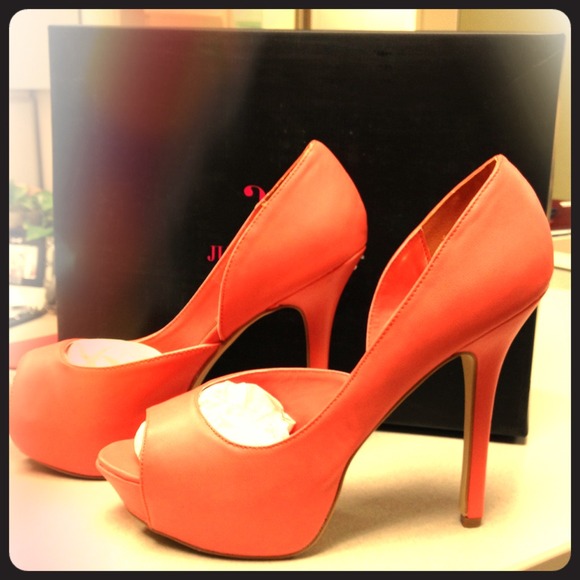 Just Fabulous Raquel coral shoes