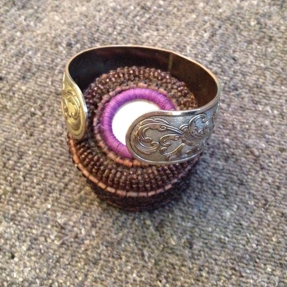 silver boho bracelet - Picture 2 of 2