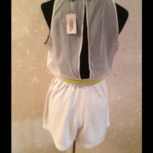 🆕 forever 21 Ivory Romper