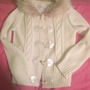 Cream color Justice sweater