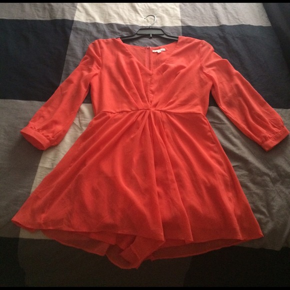 Coral Romper - Picture 3 of 3