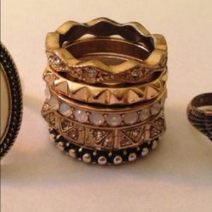 ❌❌SOLD❌❌    5 Stacking Rings