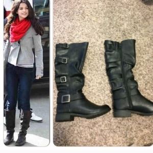 Knee high boots