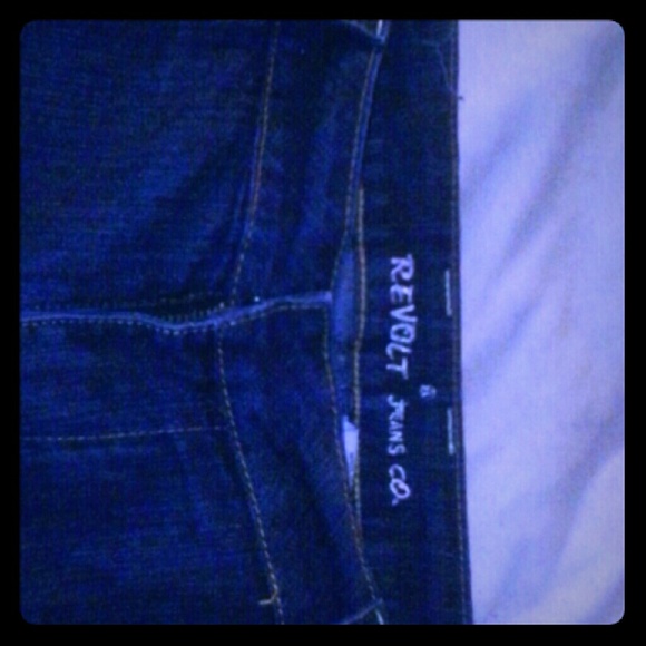 Revolt dark denim jeans