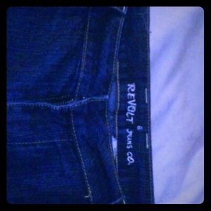 Revolt dark denim jeans