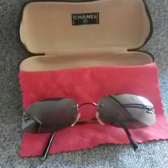 SOLD 100%AUTHENTIC CHANEL SUNGLASSES