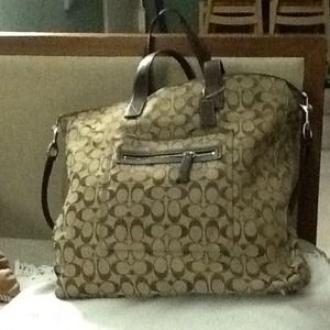 Coach Tote bag with handles and shoulder strap