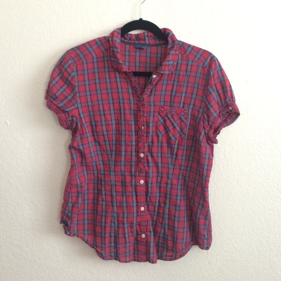 Plaid Blouse