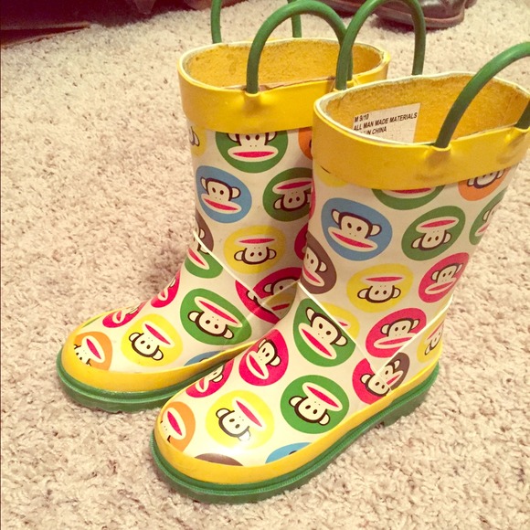 Paul Frank kids rain boots