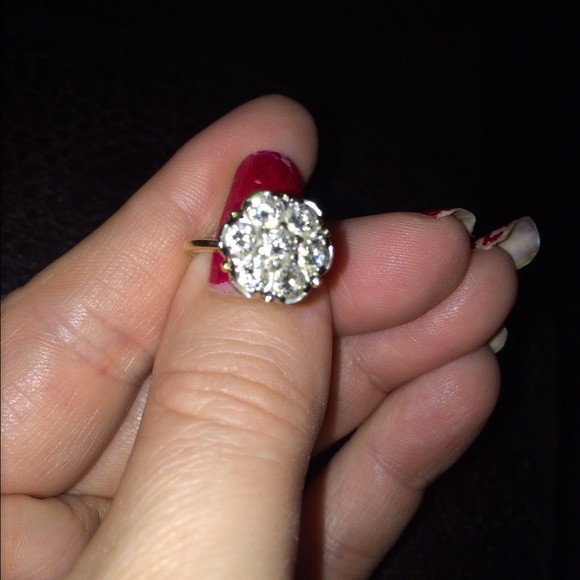 14 kt diamond ring SOLD