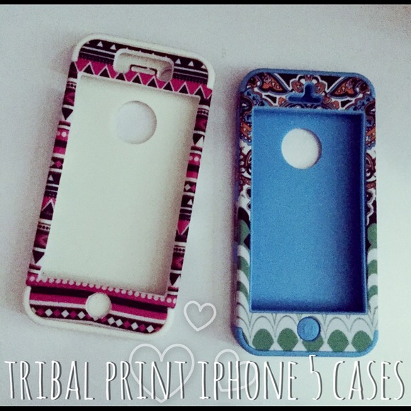 TWO tribal print iphone 5|5s cases