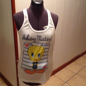 Nautical Tweety Bird Tank