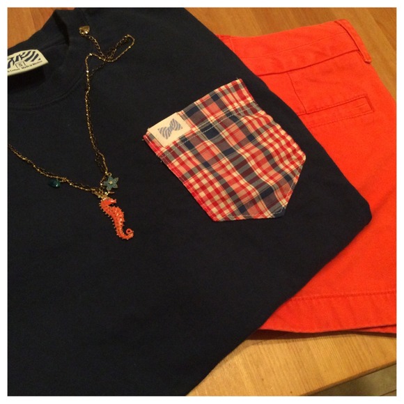 Fraternity Collection Tops - Navy Fraternity Collection Tee