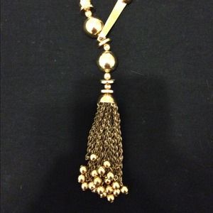 Stella & Dot Bianca Tassel Necklace