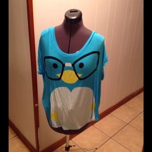 Penguin Blue Tee Shirt