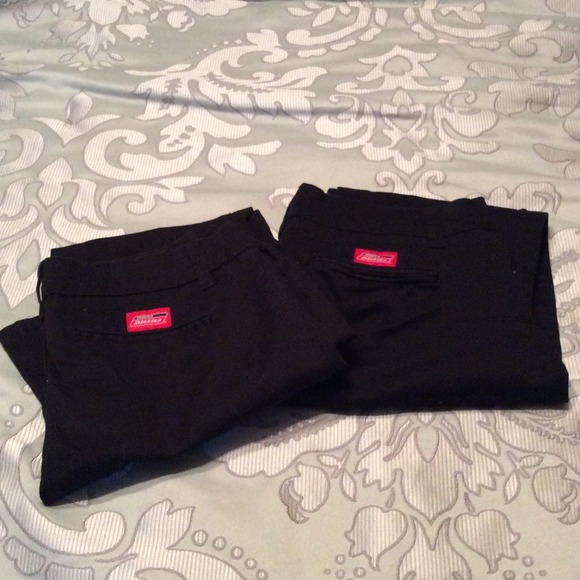 🎉Bundle two pairs Dickies Work Pants! Sz7 Juniors