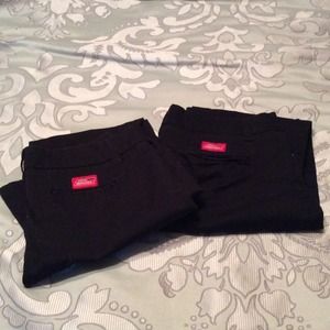 🎉Bundle two pairs Dickies Work Pants! Sz7 Juniors