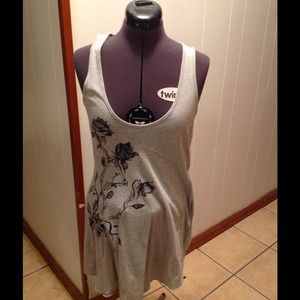 Vintage Floral Tunic Shirt