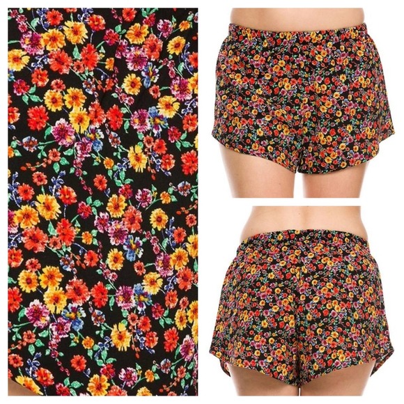 Floral shorts