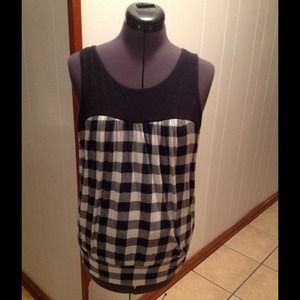 Checkered Tunic Shirt