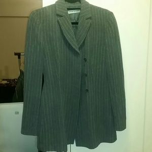 Emporio Armani grey blazer.