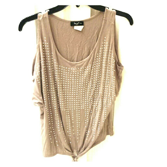 Beige Shirt and Yellow Top