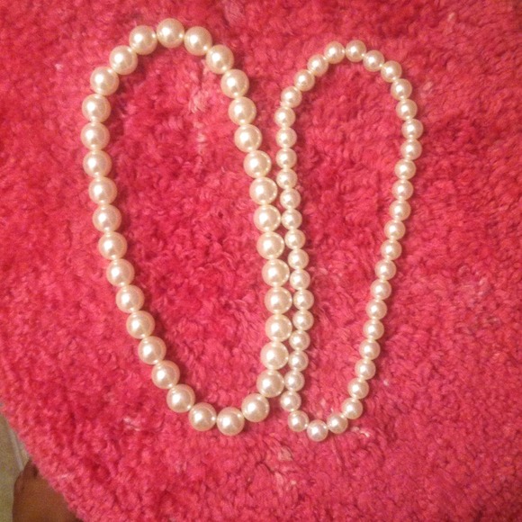 Pearl necklaces