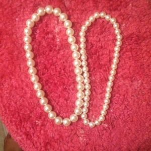Pearl necklaces